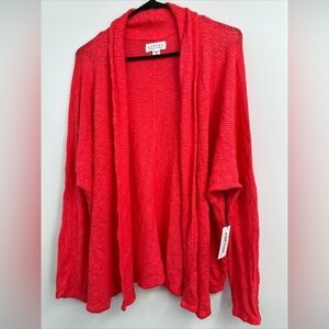 New Velvet Graham Spencer Open Front Knit Cardigan Sweater Size M